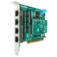 D410 Digital Card - OpenVox D410 4-E1 Digital PCI Card with Echo Canceller